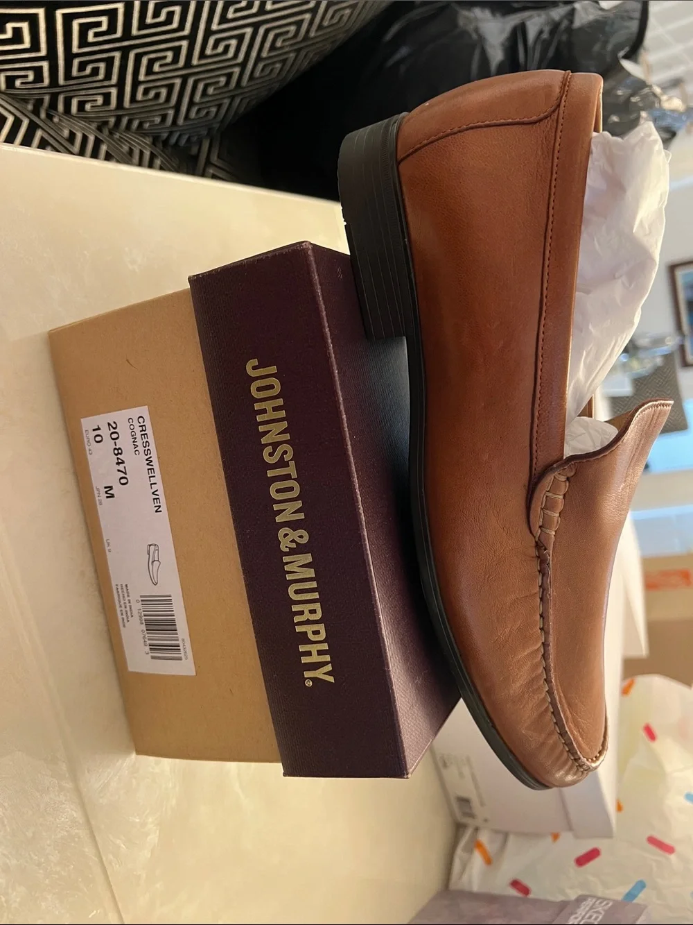 Johnston & Murphy elegant brown
